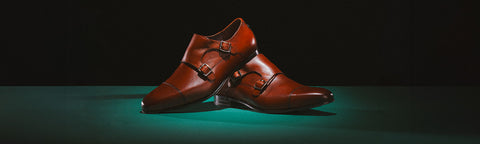 Bruine Floris van Bommel gespschoenen voor heren