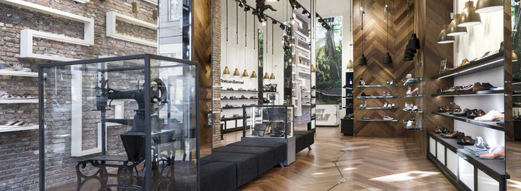 Floris van Bommel Store Antwerpen binnenkant