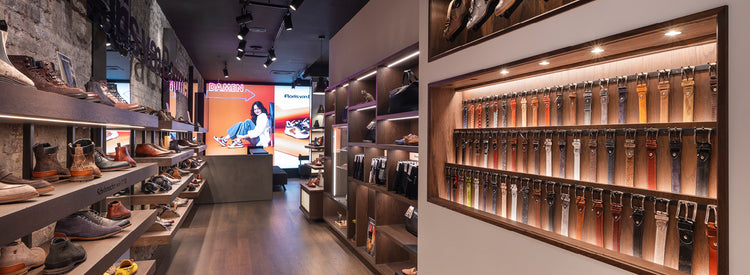 Floris van Bommel Store Koln binnenkant