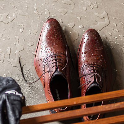 Wet shoes