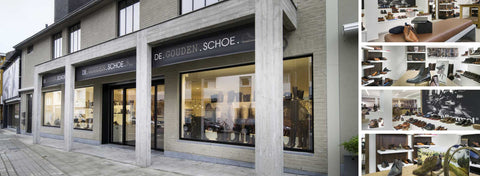 De gouden shoe winkel in Sint Eloois