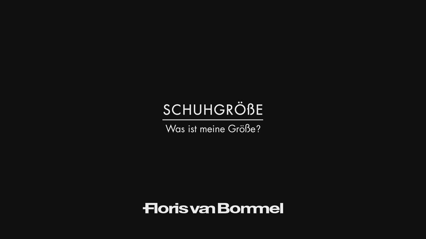 Size guide Shoes duits Floris van Bommel