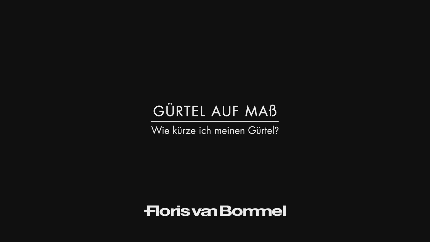Size guide belts duitsland Floris van Bommel
