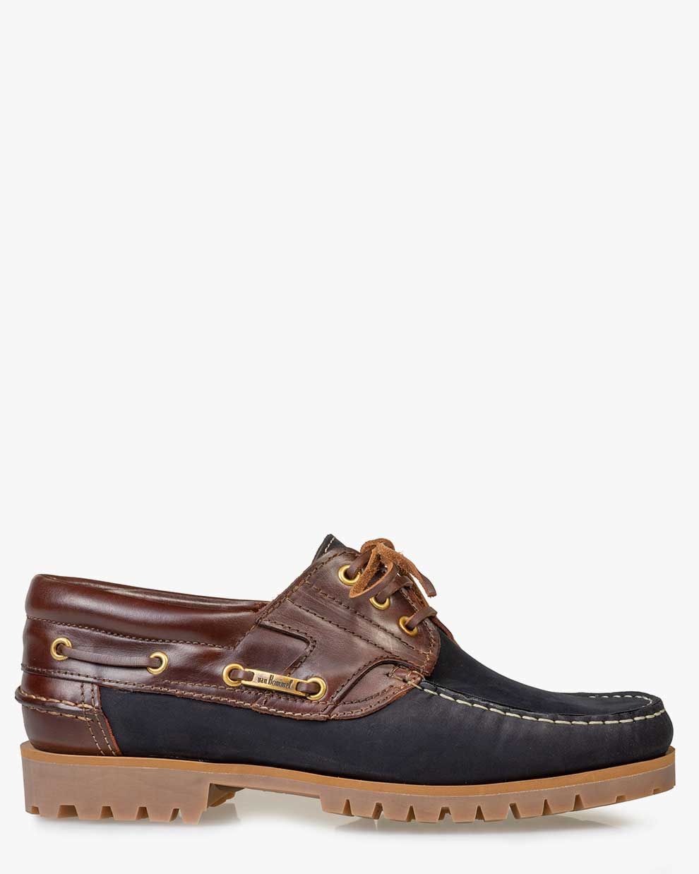 Boat shoes men Boat Shoe 01.20 Red brown Floris van Bommel Austria