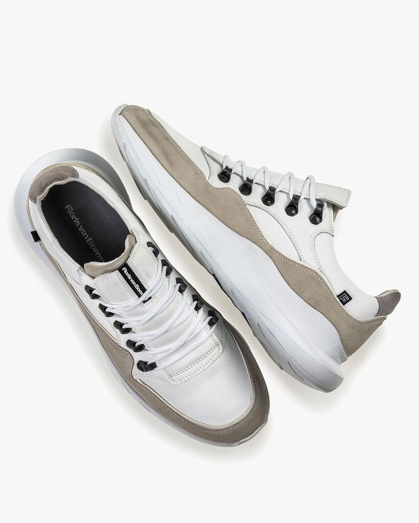 Bulki sneaker white leather