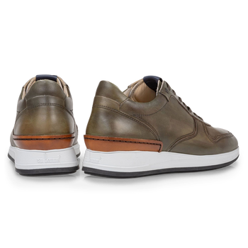 Sneaker Kalbsleder grün