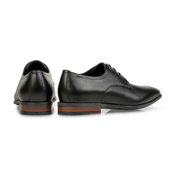 Schnürschuh Kalbsleder schwarz