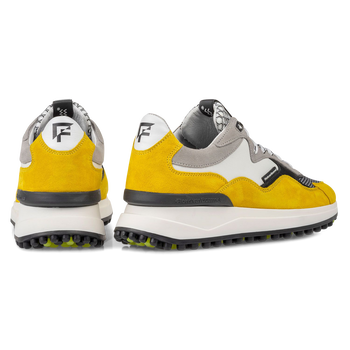 Noppi sneaker suede leather yellow