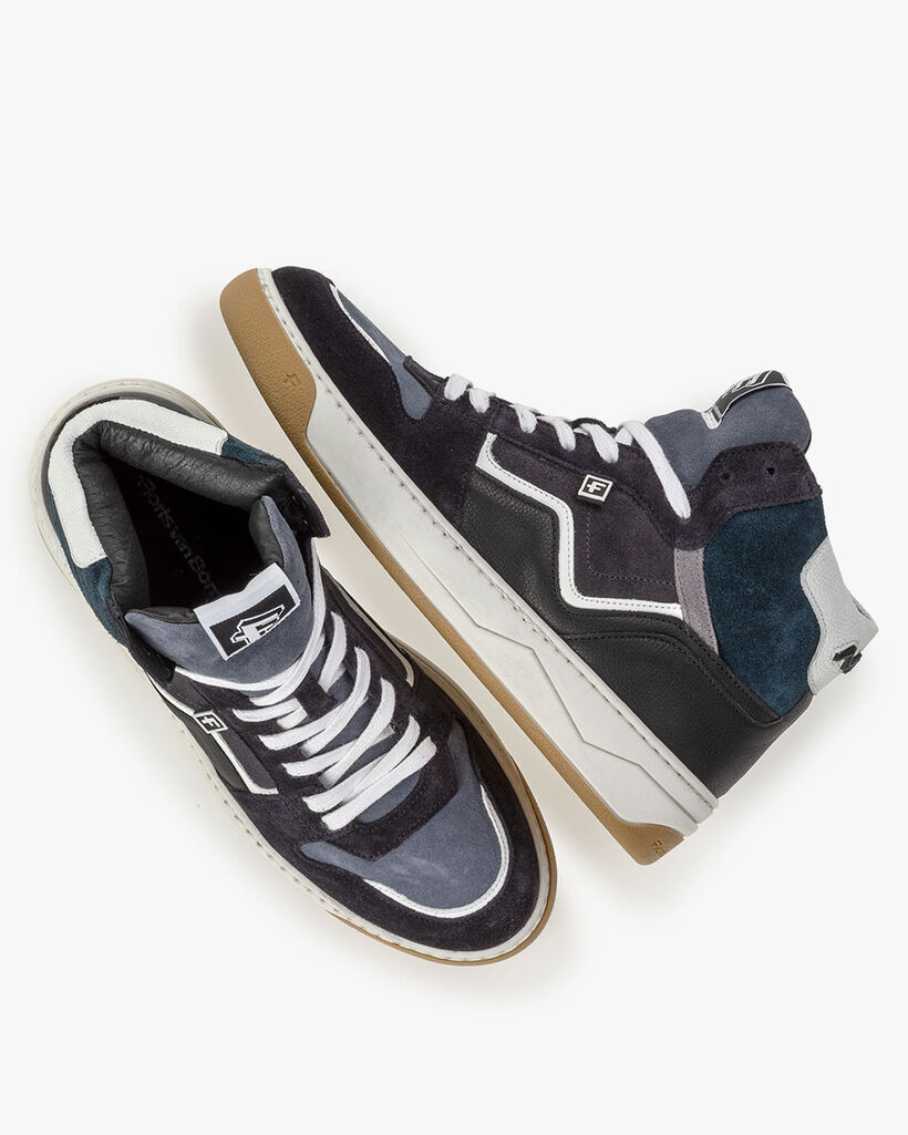 Sneaker Wildleder dunkelgrau