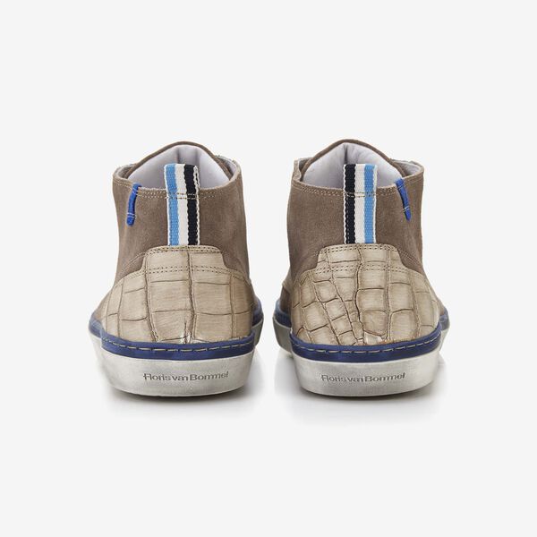 Floris van Bommel taupe suede men's sneaker