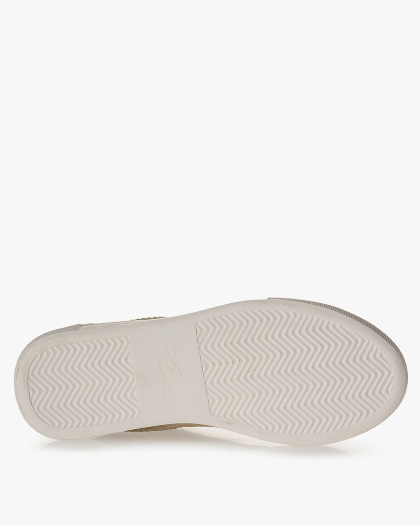 Sneaker Wildleder taupe