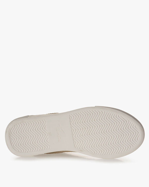 Sneaker Wildleder taupe