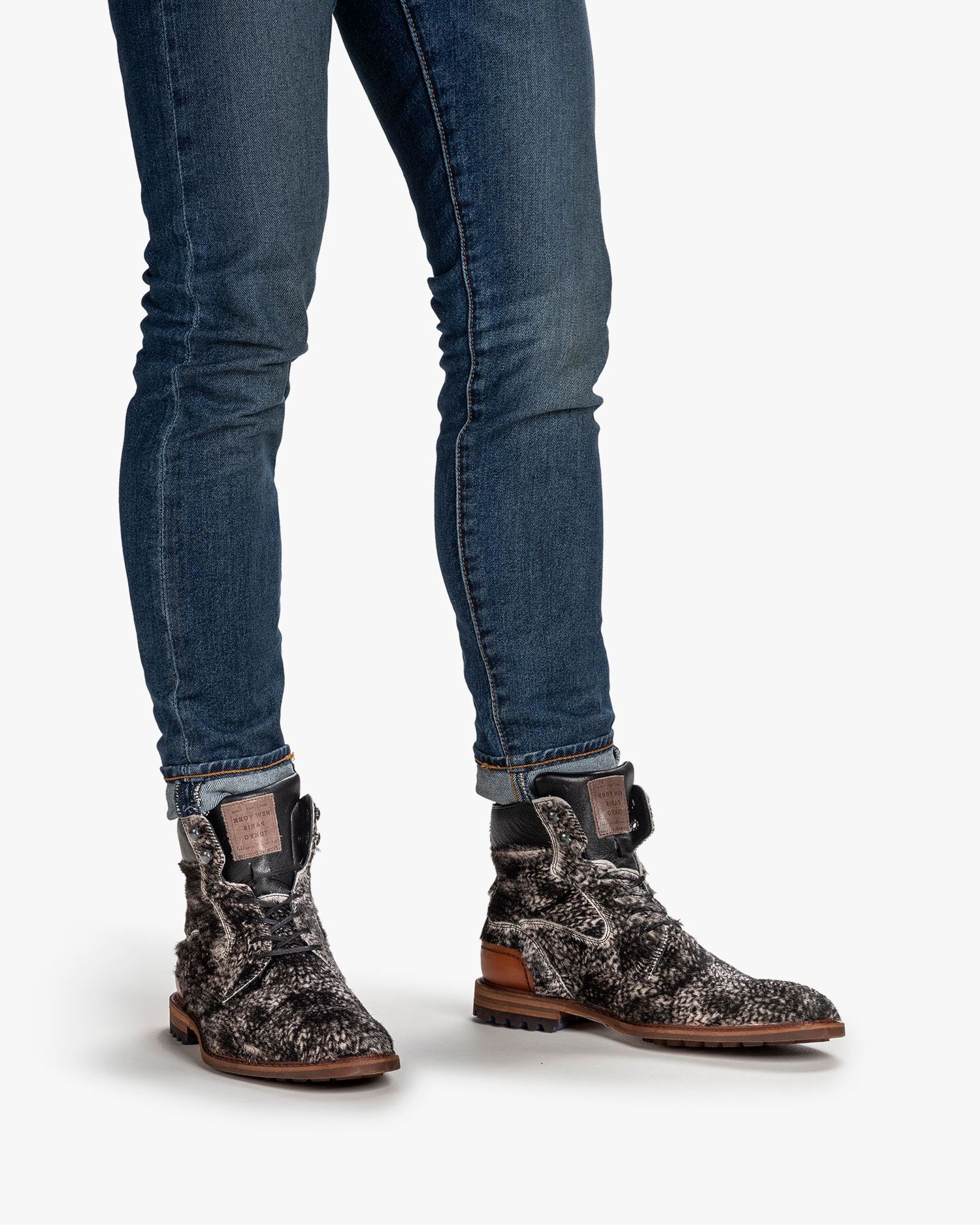 Floris van Bommel Boots Ecru 20058 | Van Tilburg