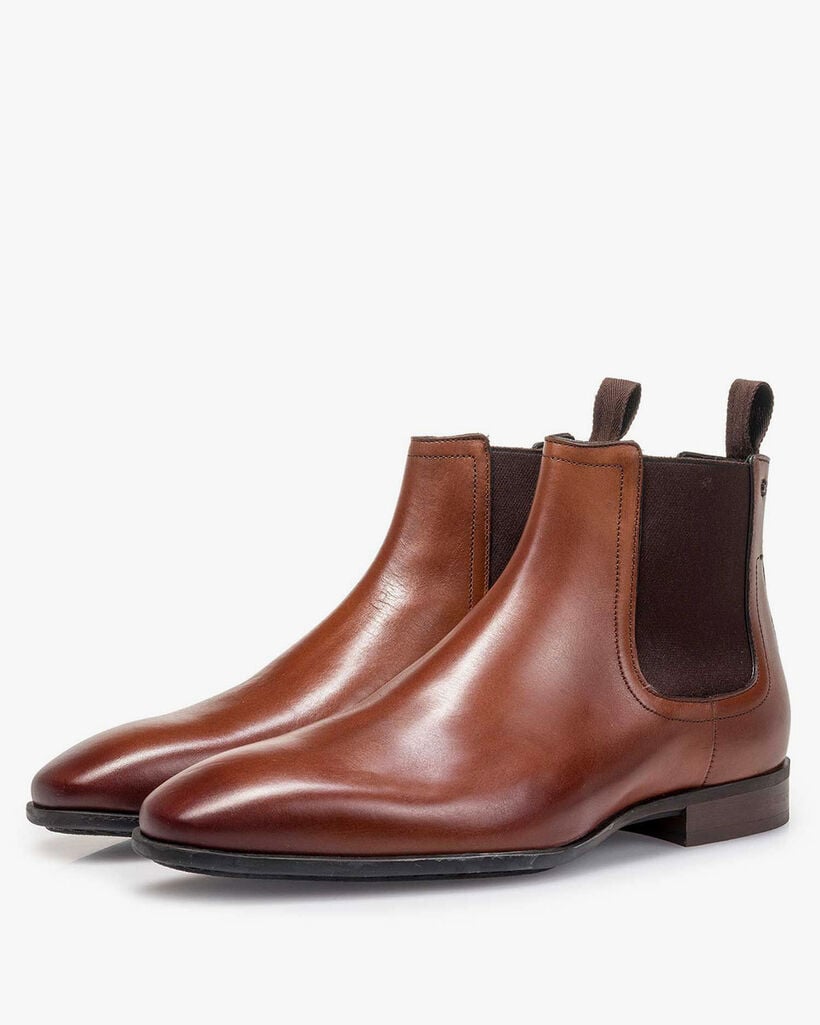 Chelsea boot calf leather cognac