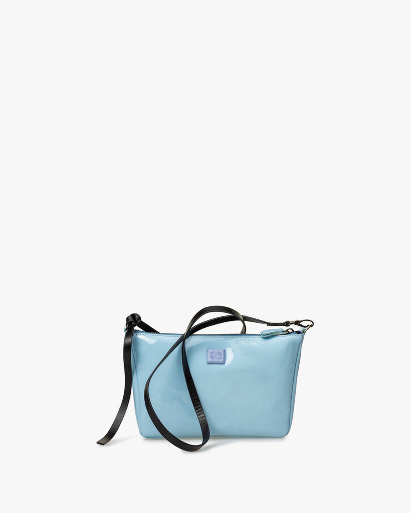 Cross body bag light blue