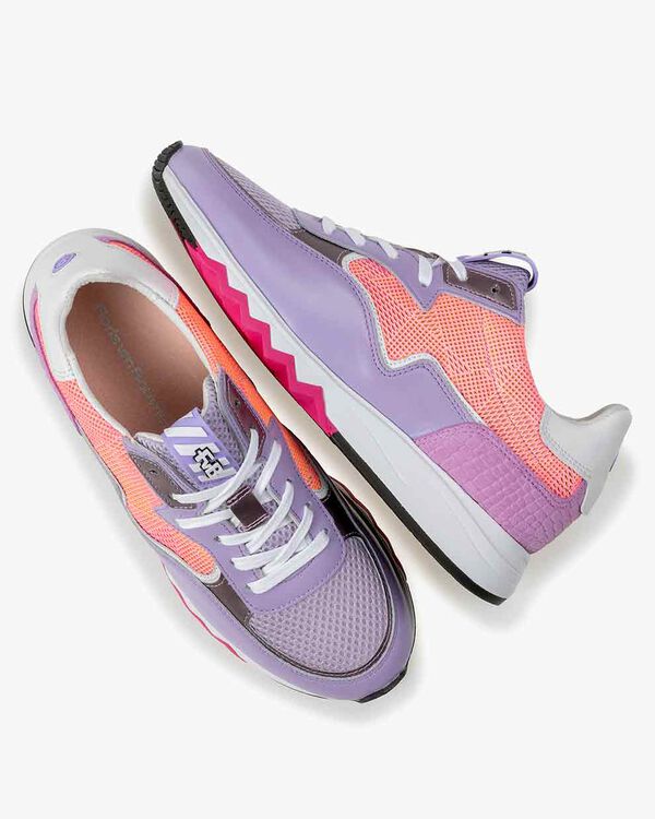 Nineti nappa leather purple