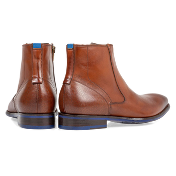 Chelsea Boot cognac Kalbsleder