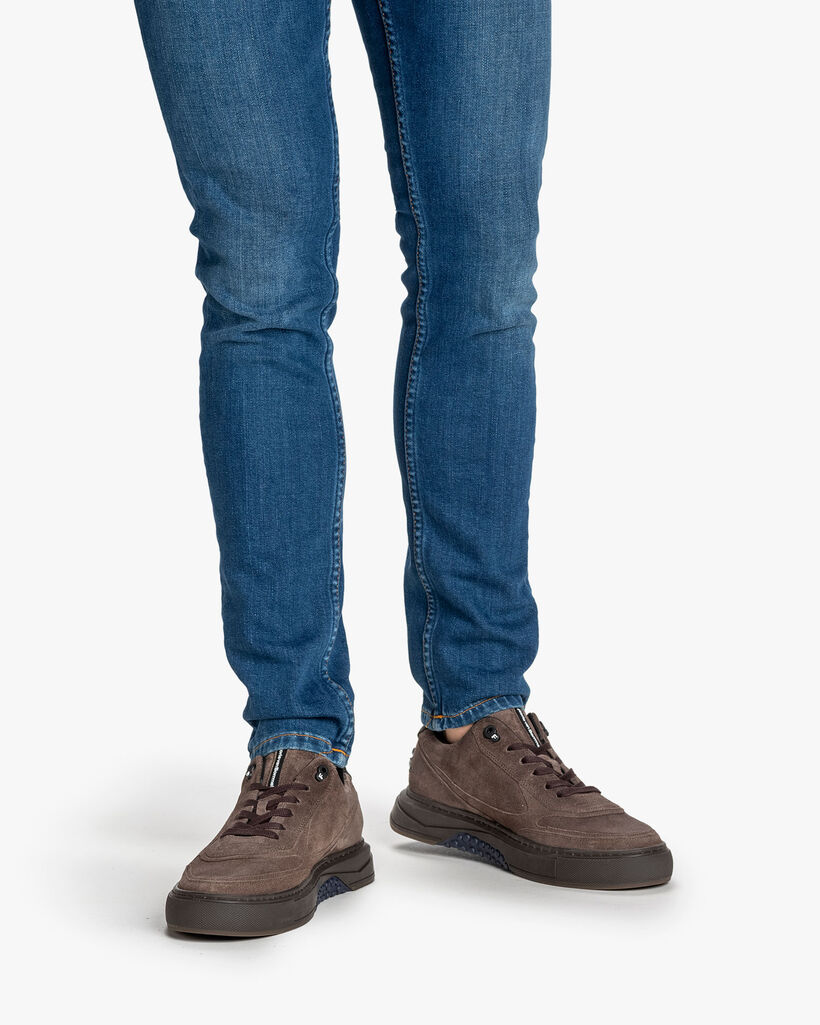 Sneaker Wildleder sandfarben