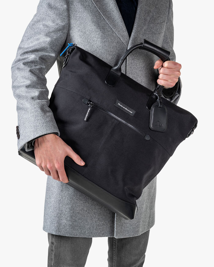 Tragetasche Textil schwarz