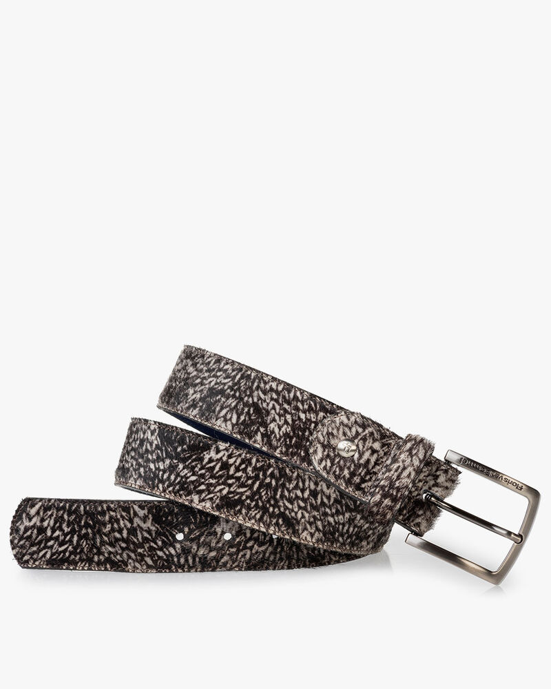 G&uuml;rtel Pony cremewei&szlig;