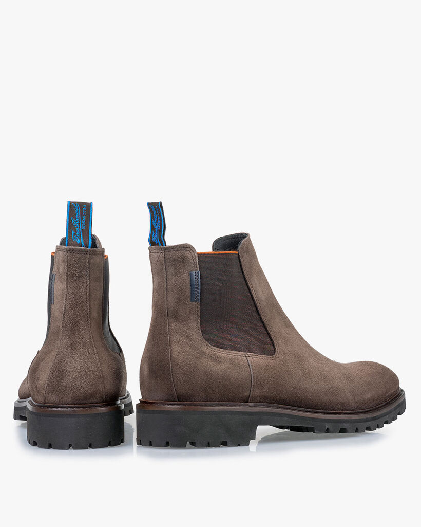 Chelsea Boot Wildleder taupe