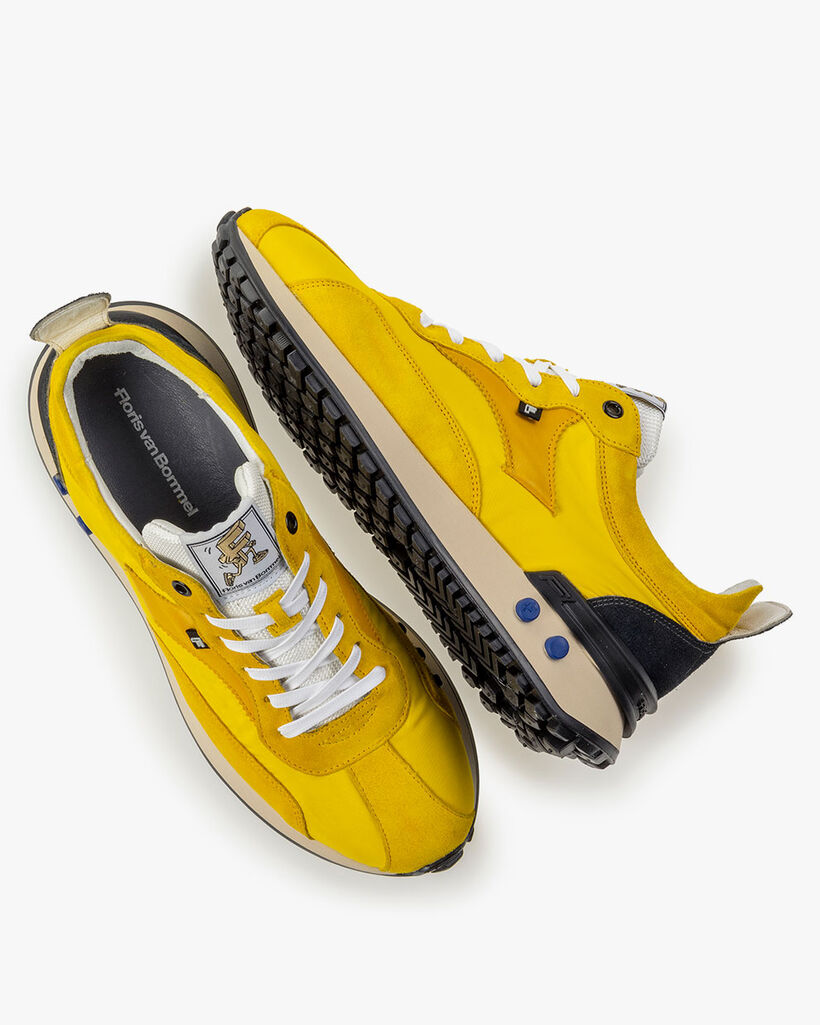 Sneaker Textil gelb