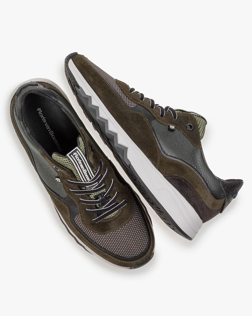 Nineti Sneaker dunkelgrün