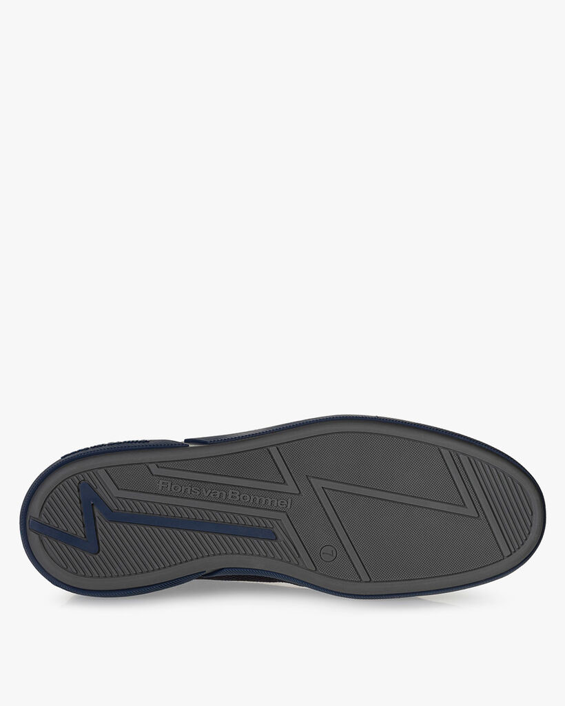 Sneaker Leder dunkelblau