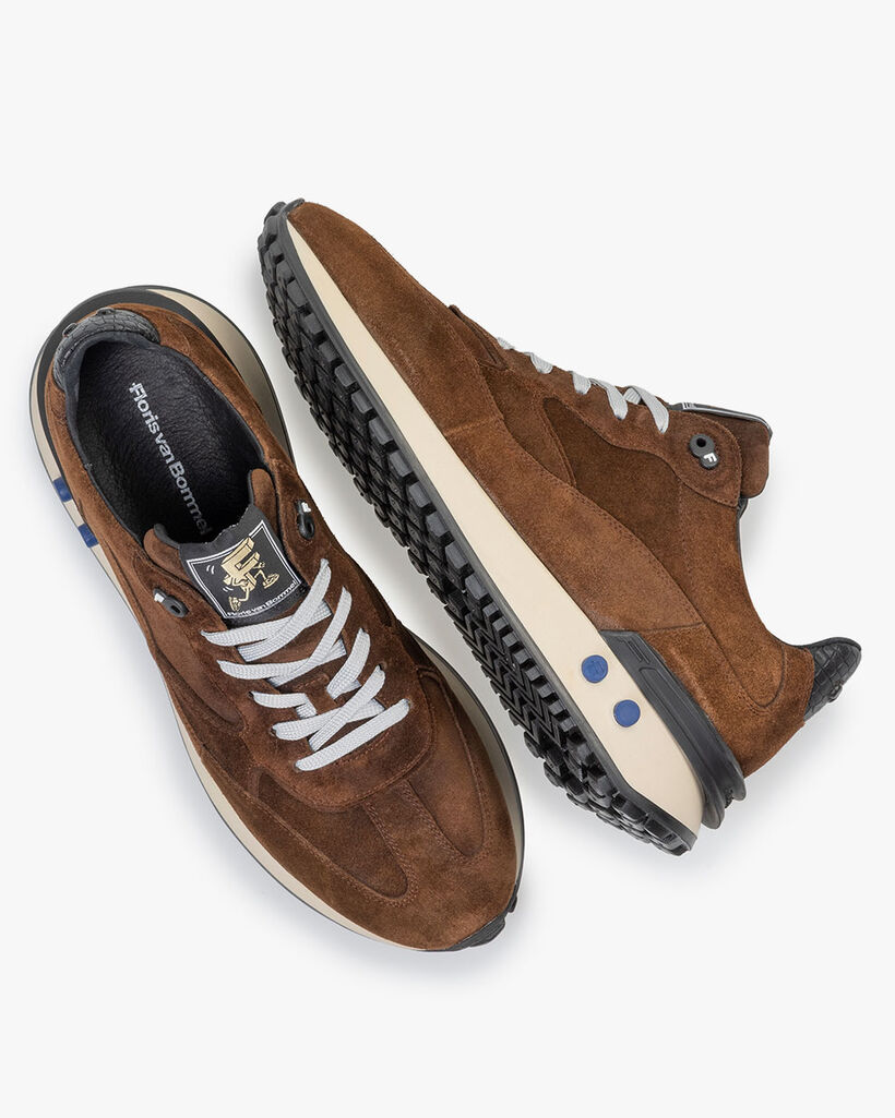 Vinti Sneaker Wildleder cognac