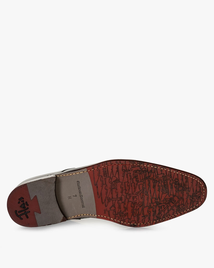 Schnürstiefel Kalbsleder schwarz