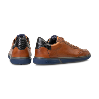 Sneaker Kalbsleder cognac