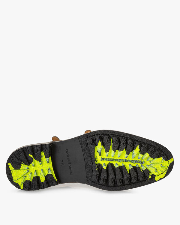 Monk-Schnallenschuh Wildleder taupe