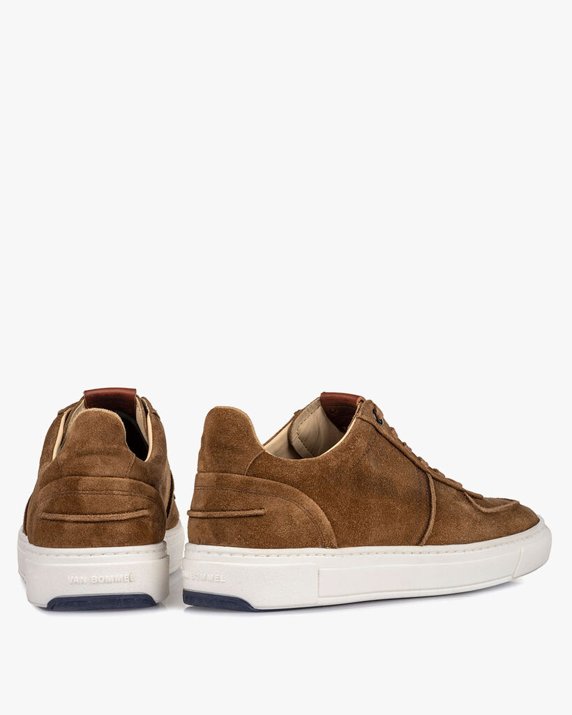 Sneaker cognac Wildleder
