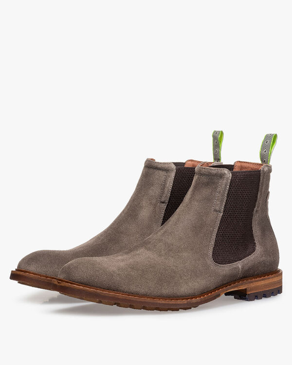 Chelsea Boot Wildleder dunkelgrau