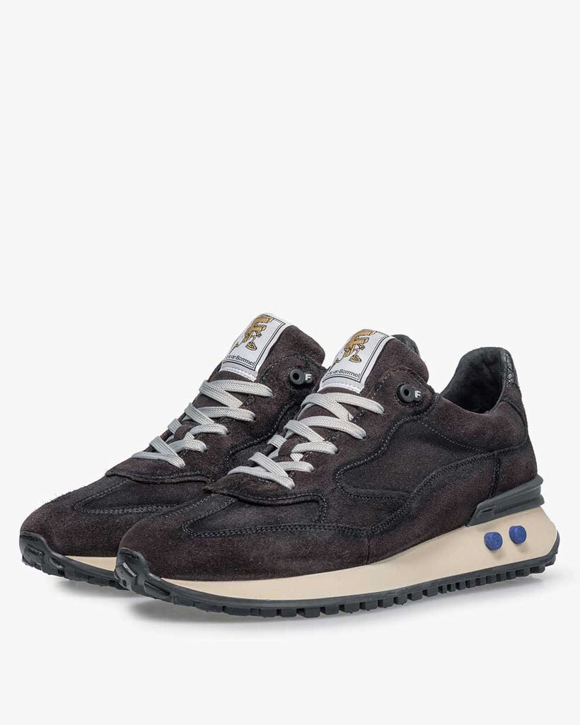 Vinti sneaker suede dark grey