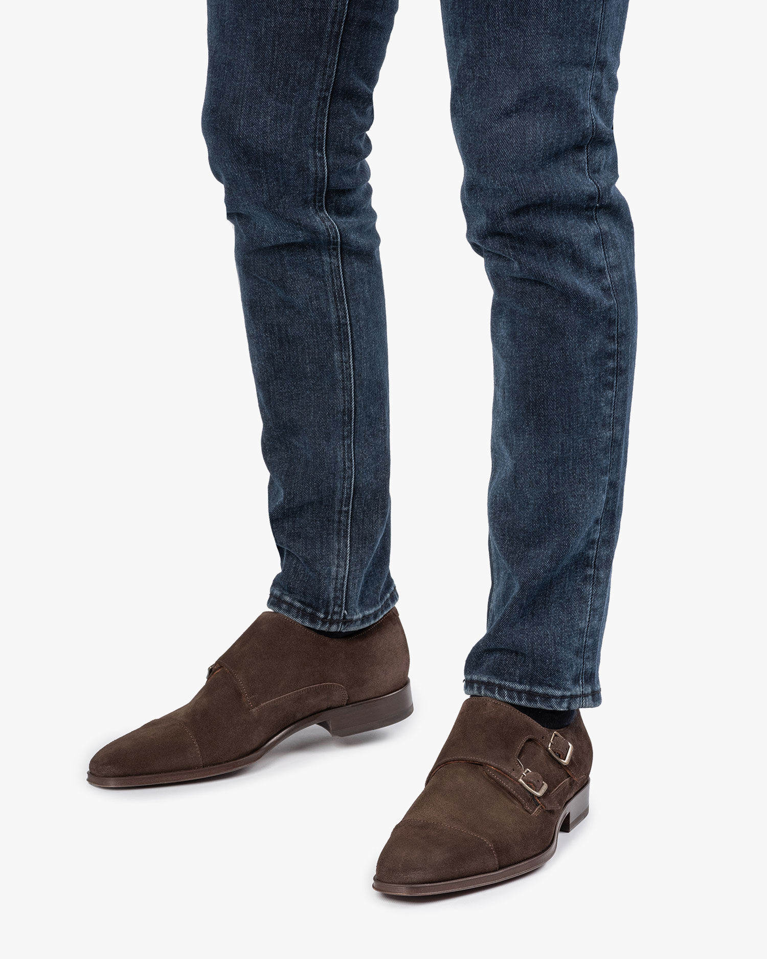 Leather hotsell monk shoes