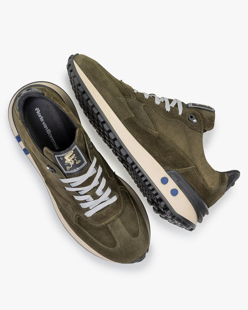 Vinti Sneaker Wildleder dunkelgr&uuml;n