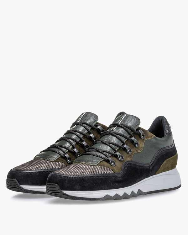 Nineti sneaker dark green