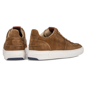 Sneaker cognac Wildleder