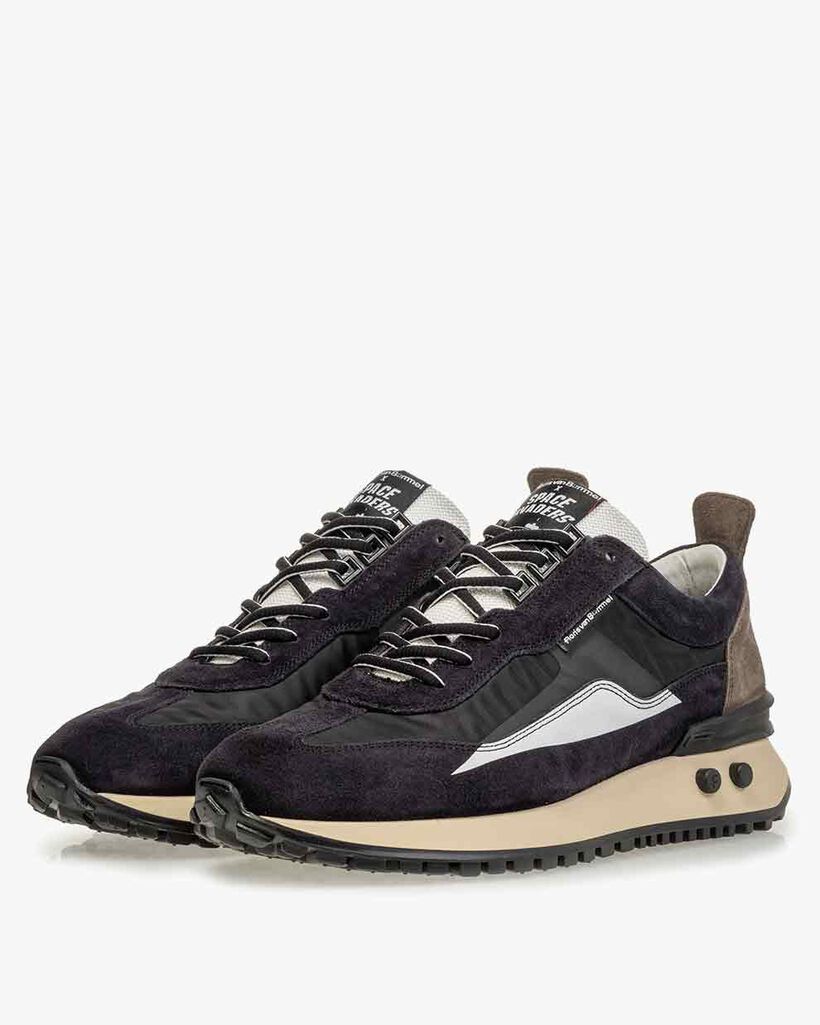 Sneaker Space Invaders schwarz