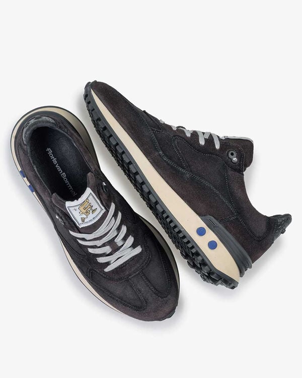 Vinti sneaker suede dark grey