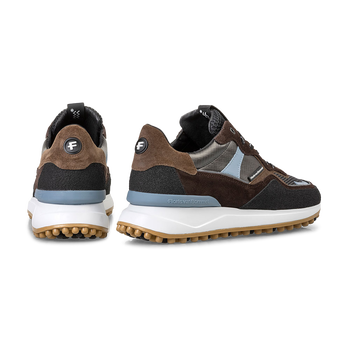 Noppi Sneaker beige/schwarz