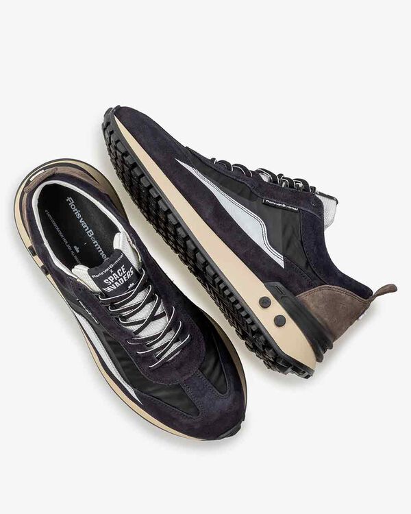 Sneaker Space Invaders schwarz