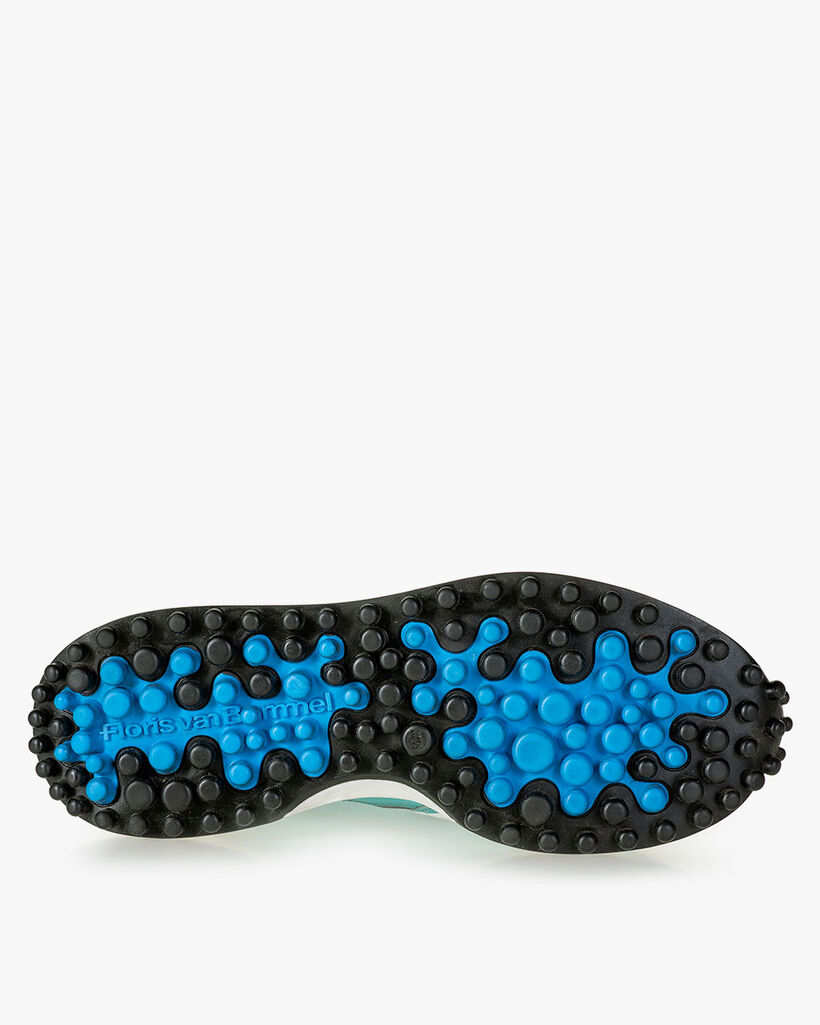 Noppi Nappaleder blau