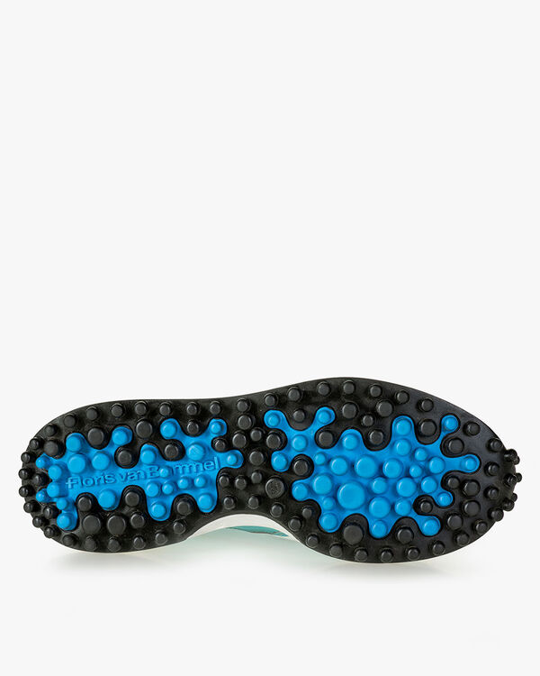 Noppi Nappaleder blau