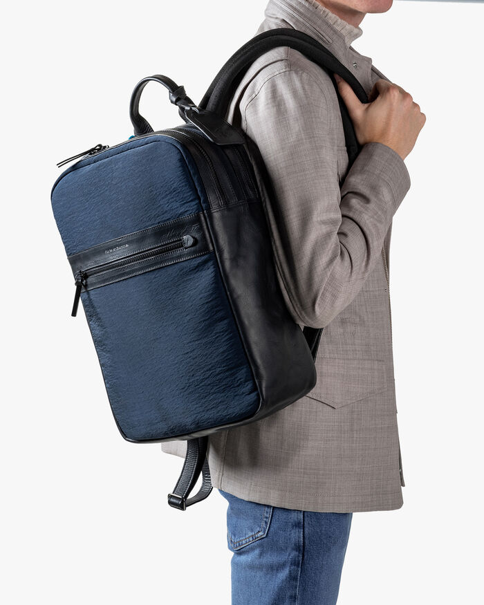 Rucksack Textil blau