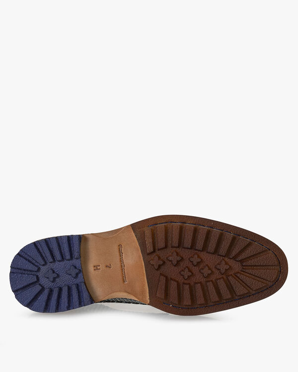 Schn&uuml;rstiefelschwarz-wei&szlig;