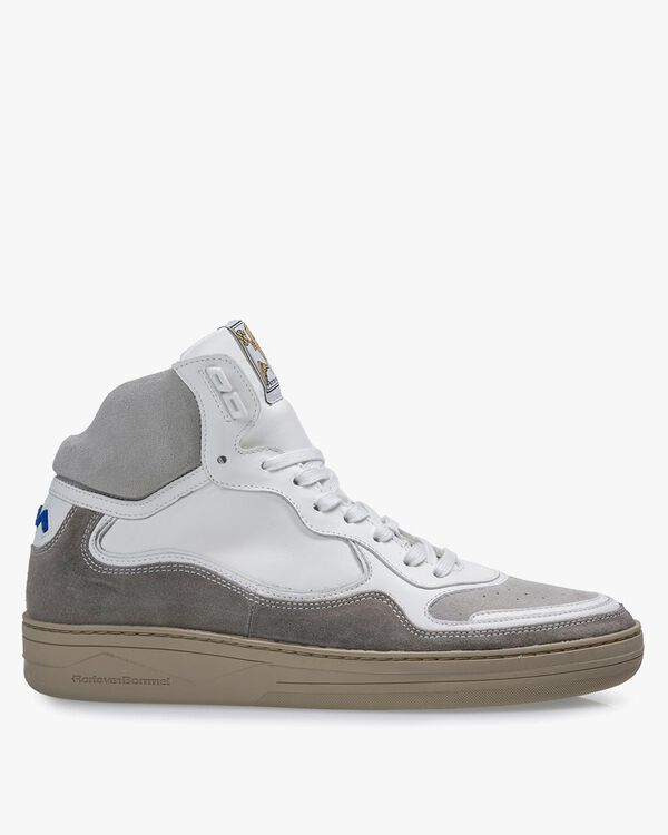 Sneaker calf leather white