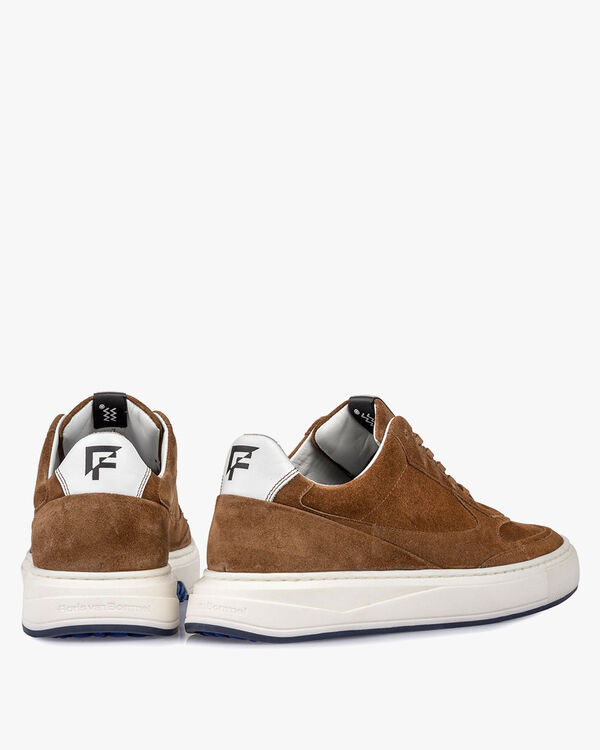 Sneaker Wildleder cognac