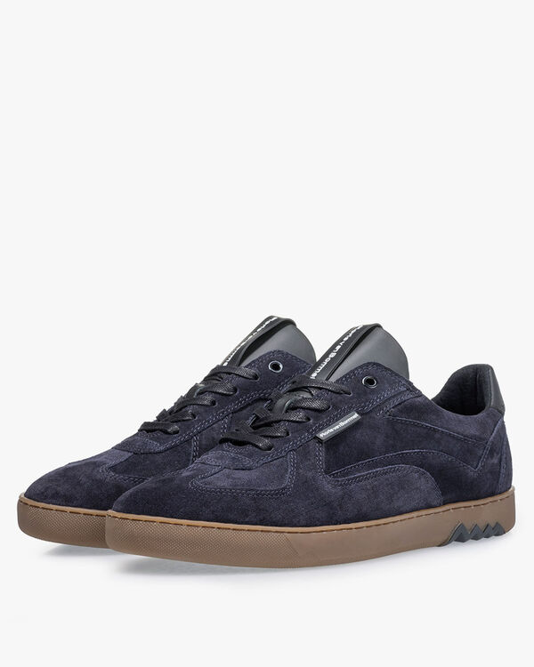 Sneaker Wildleder dunkelblau